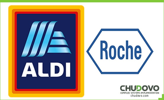 Chudovo works on projects for ALDI Group and Roche