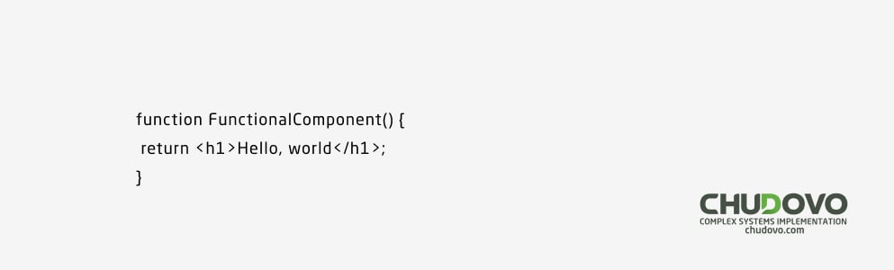 Functional Component Syntax