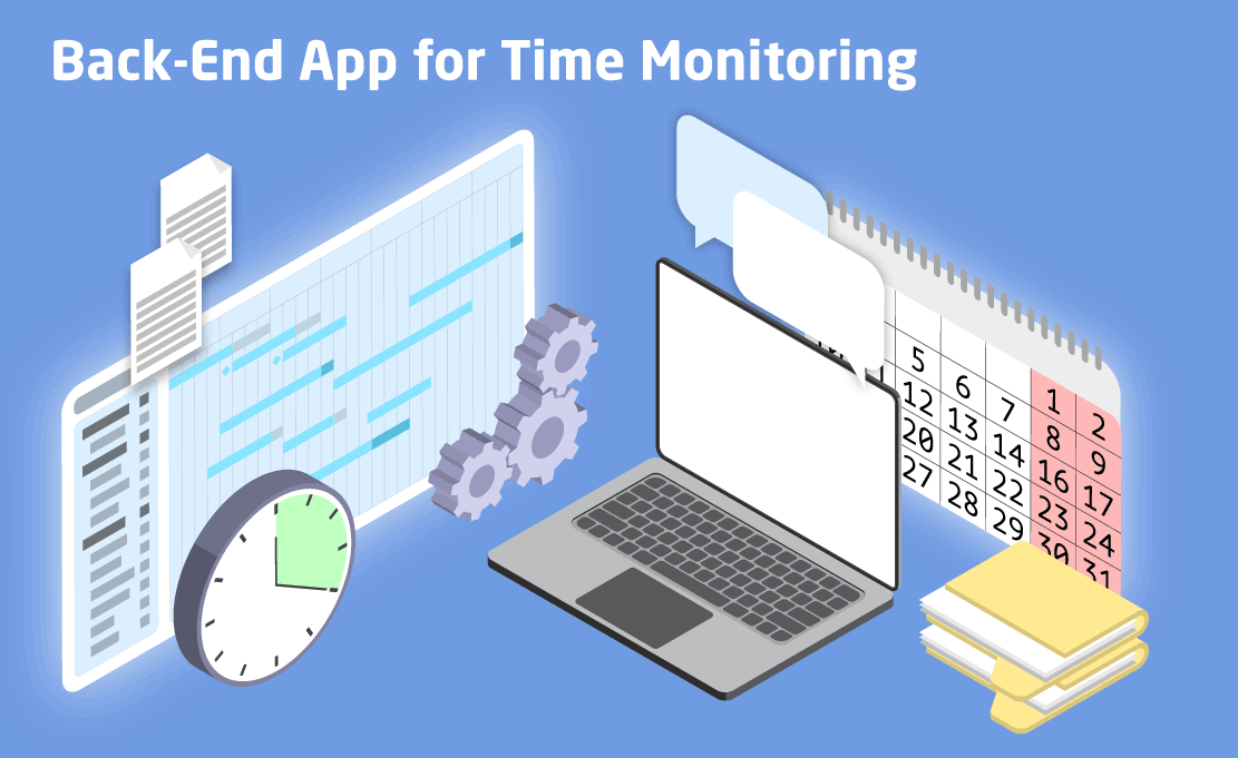 Development of the Back-End Application for Time Monitoring Based on Microservices