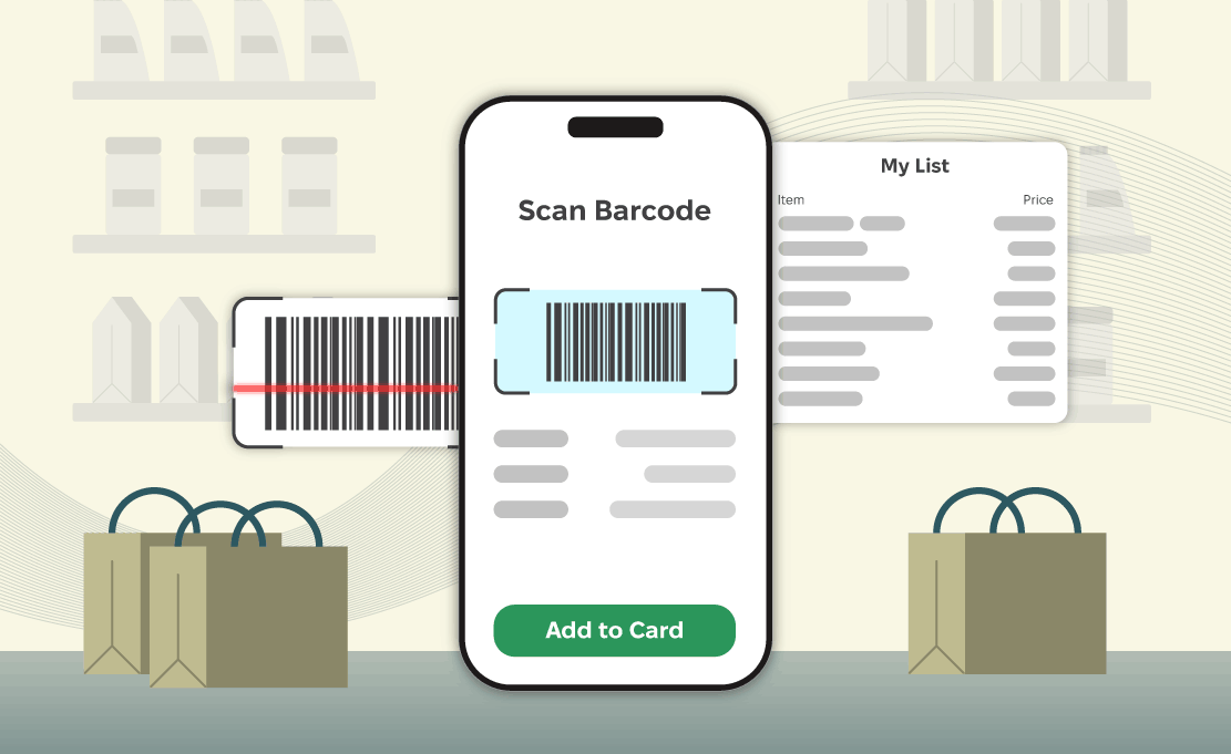 Cross-Platform Mobile App for Goods Self-Scanning and Checkout