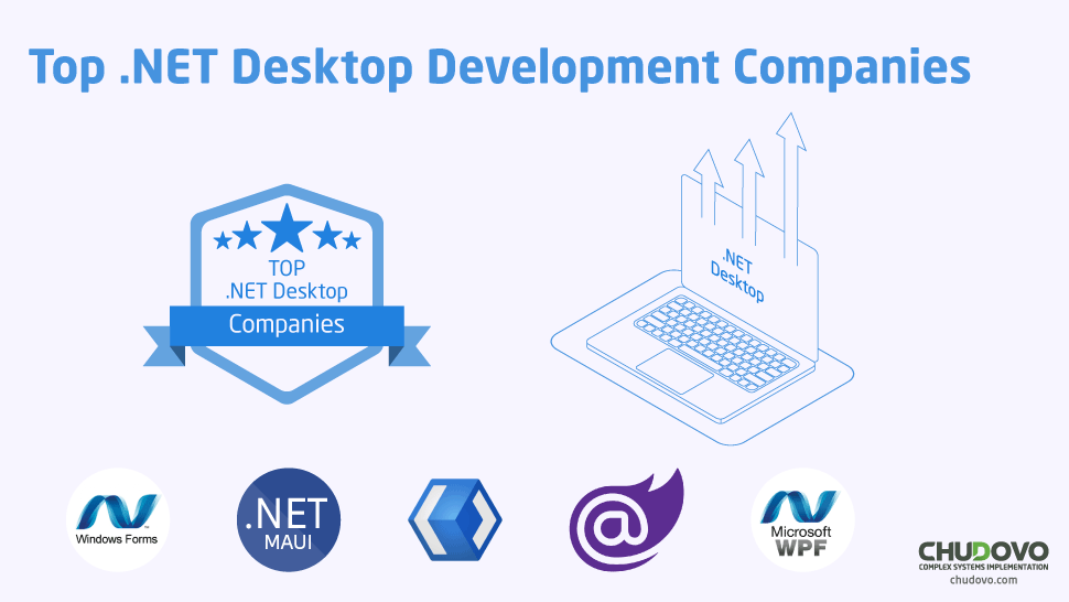 The list of the best 5 .NET desktop application development companies